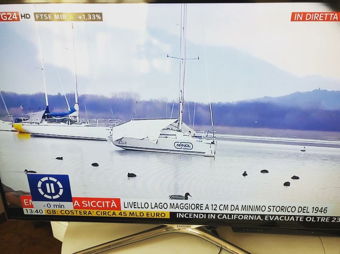 Emergenza idrica nel lago: meno 300 miliardi di litri LE FOTO