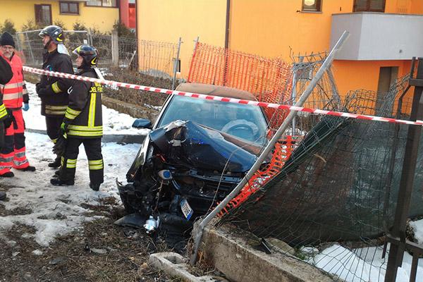 Mortale a Borgomanero