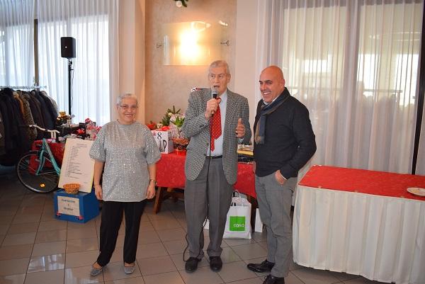 Pranzo degli auguri per il centro incontro della terza età