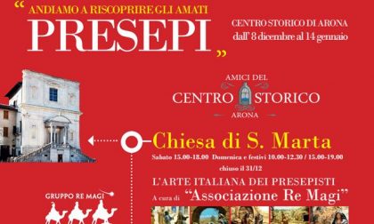 Presepi artistici tradizionali (e uno misterioso) ad Arona