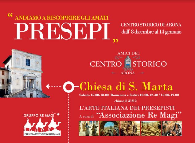 Presepi artistici tradizionali (e uno misterioso) ad Arona