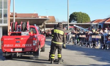 Santa Barbara a Borgomanero, per la prima volta esercitazioni aperte al pubblico (fotogallery)