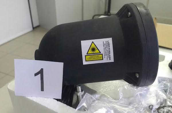 Sequestrati proiettori laser pericolosi per la vista