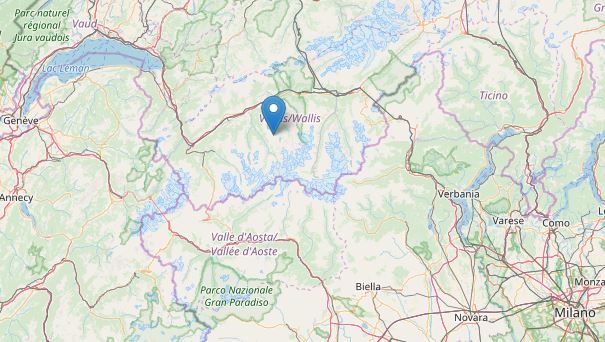 La terra trema al confine tra Italia, Svizzera e Francia