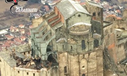 Sacra San Michele il sopralluogo dopo il rogo