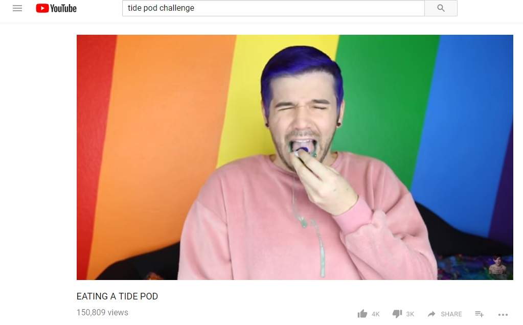 Ultima follia social: sfida a chi mangia detersivo