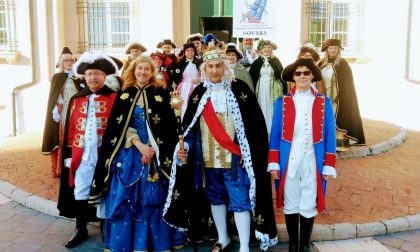 Carnevale novarese: Re Biscottino e la sua corte in Liguria