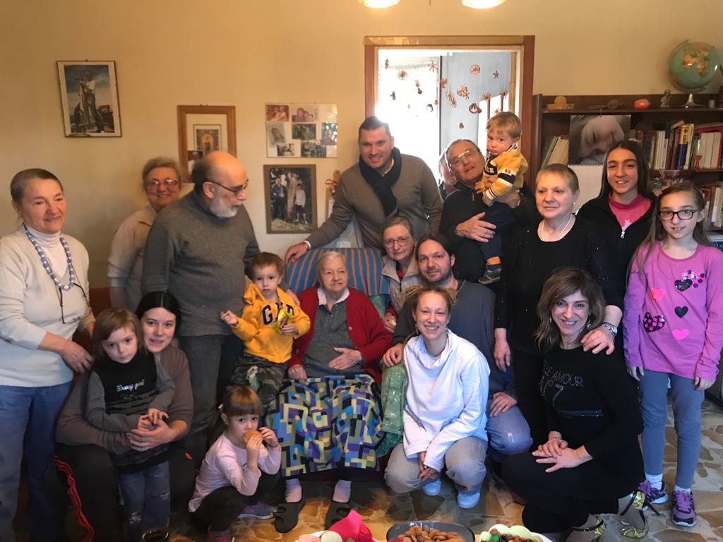 Cento candeline per la novarese Marina Calgaro