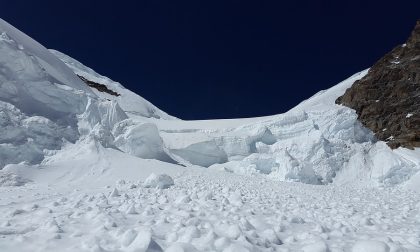 Formazza valanga di sei metri