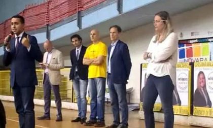Di Maio a sorpresa a Novara
