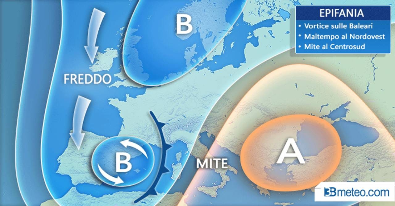 Epifania bagnata su tutto il nord Italia