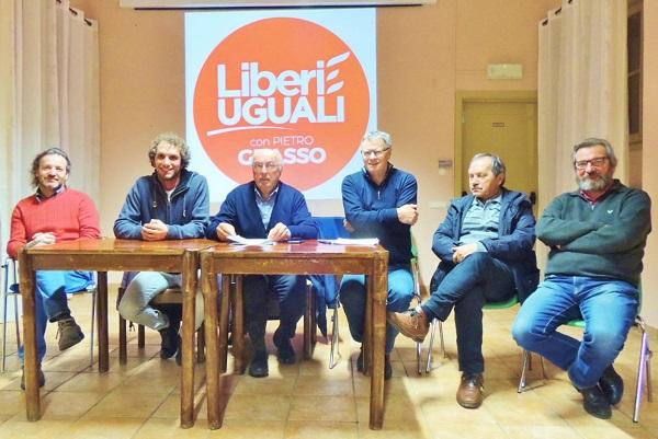 Liberi e Uguali, un comitato elettorale anche a Borgomanero