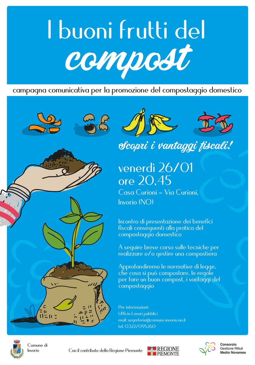 Autocompostaggio: a Invorio una serata sul nuovo metodo di smaltimento