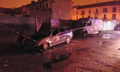 Doppio incendio in corso Milano