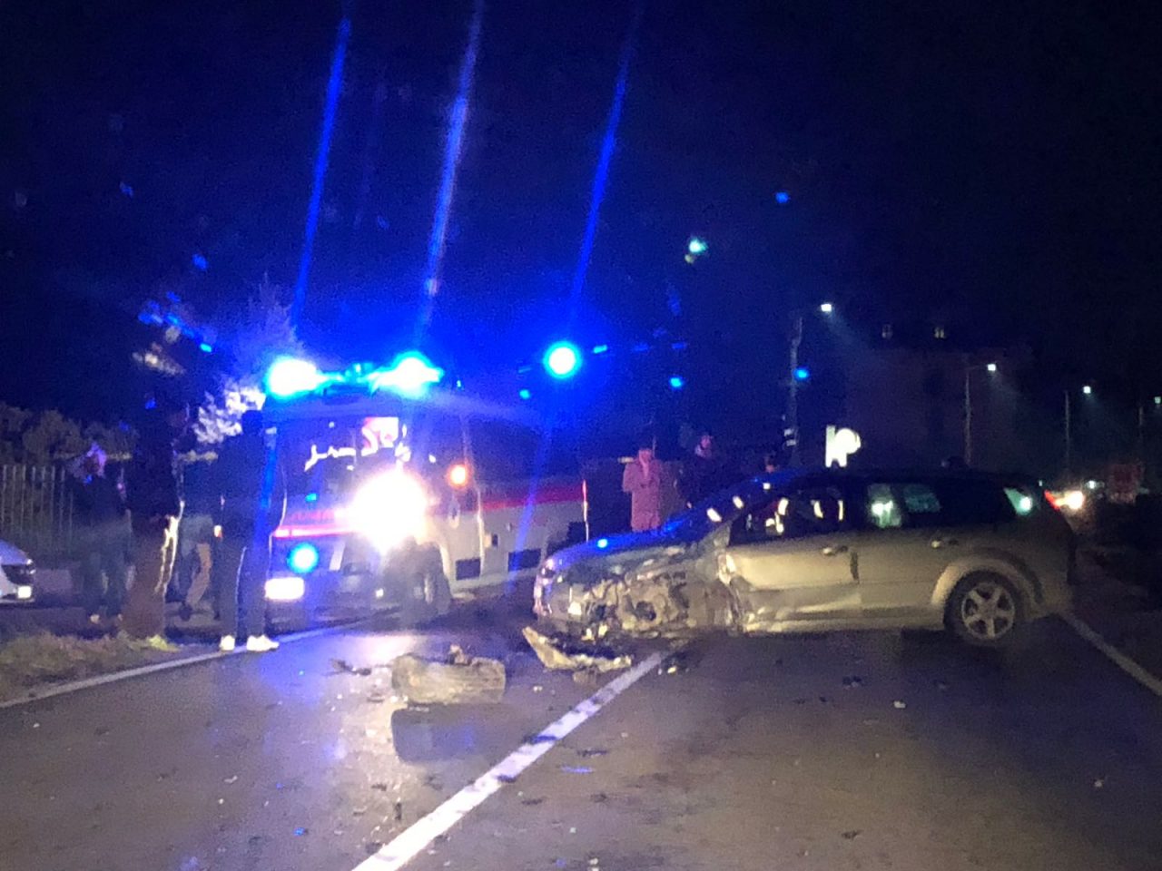 Violento scontro a Oleggio