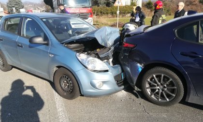 Paruzzaro: scontro con perdita di GPL