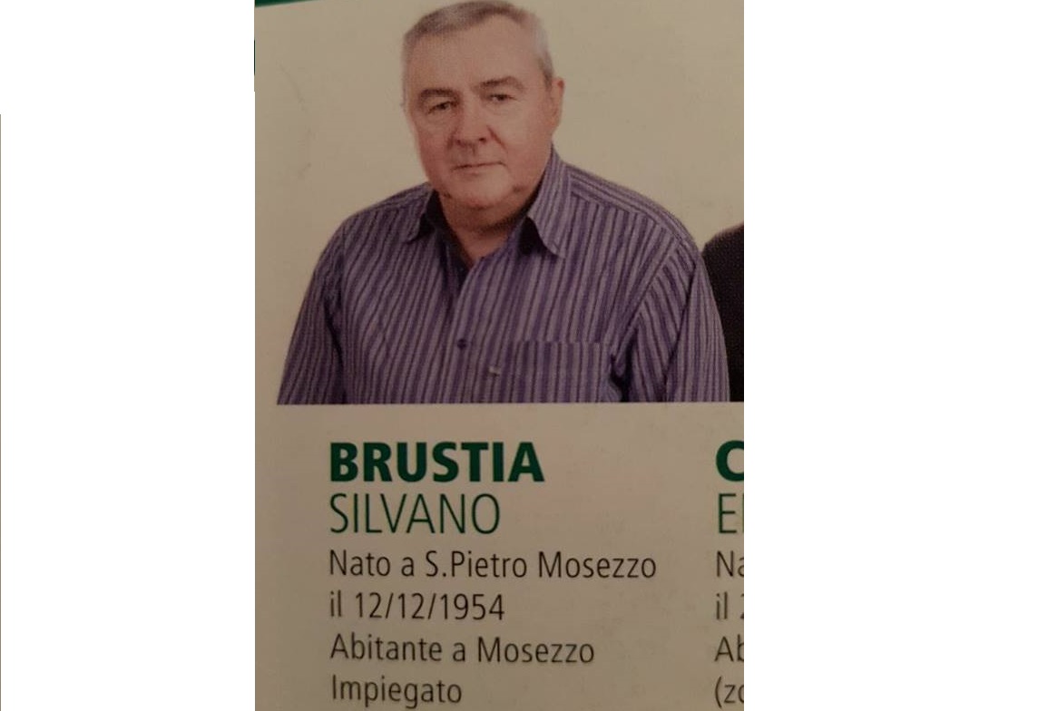 Silvano Brustia: addio al politico e funzionario della Provincia
