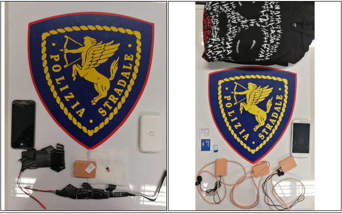 All’esame teorico di guida con microcamere e auricolari: denunciati a Novara