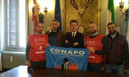 Pompieri incontrano il sindaco Gusmeroli: "Ecco le nostre richieste"