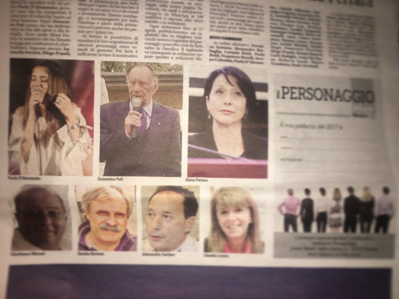 Personaggio dell’anno attenti alla classifica