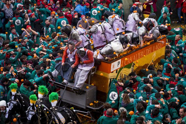 Carnevale Ivrea ecco le novità alla Battaglia delle arance