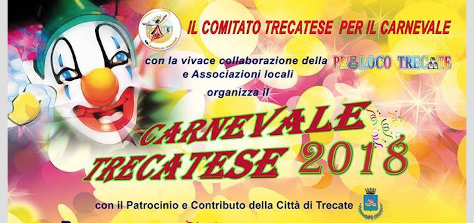 Carnevale Trecate la festa comincia oggi