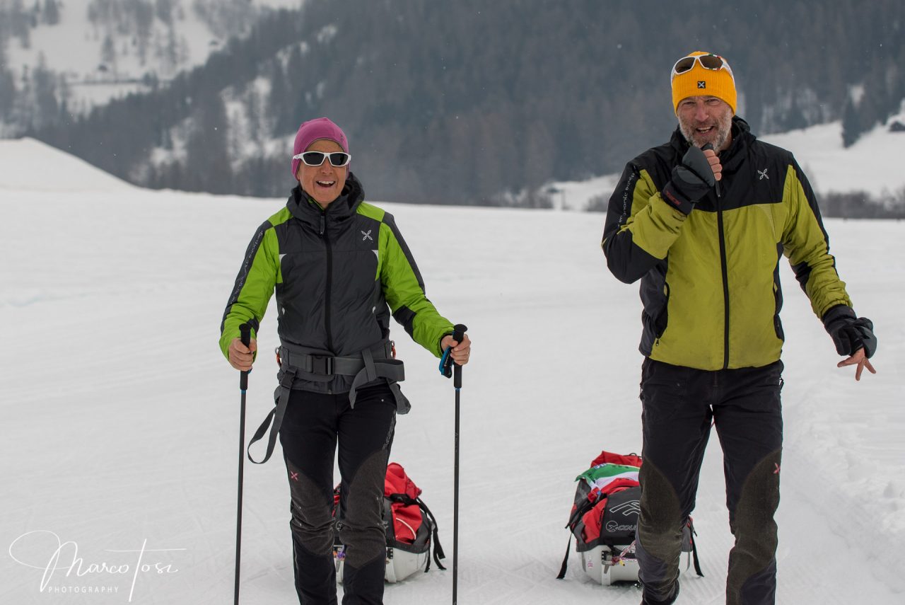 Impresa glaciale: Laura e Roberto sono pronti a partire
