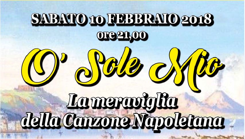 Canzone napoletana ad Arona: aperta la prevendita
