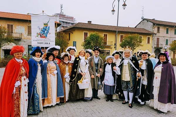 Carnevale Re Biscottino e la sua corte a Turbigo e Chivasso