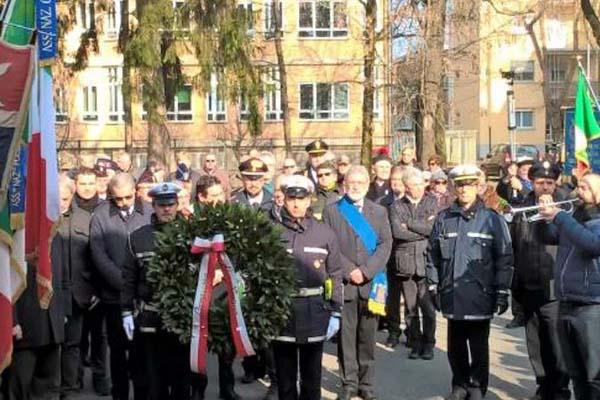 Celebrata anche a Novara la “Giornata del ricordo”