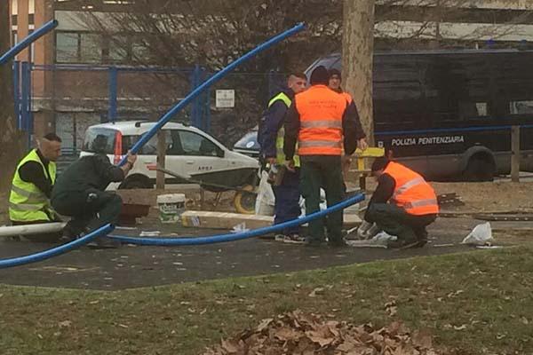 Il parco di via Galvani torna alla vita