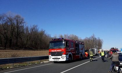 Incidente a Pombia: 5 auto coinvolte