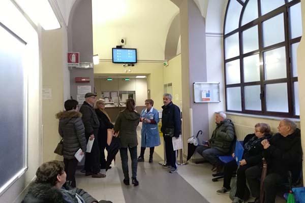 L’ospedale Maggiore offline per tutta la mattina
