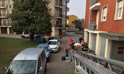 Soccorsa persona a Pernate