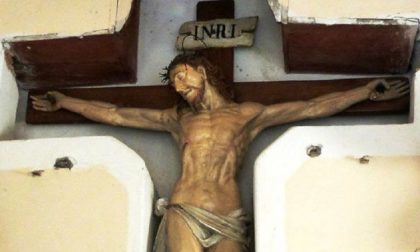 Cristo rubato sul lago d’Orta: ricerche in tutta la zona