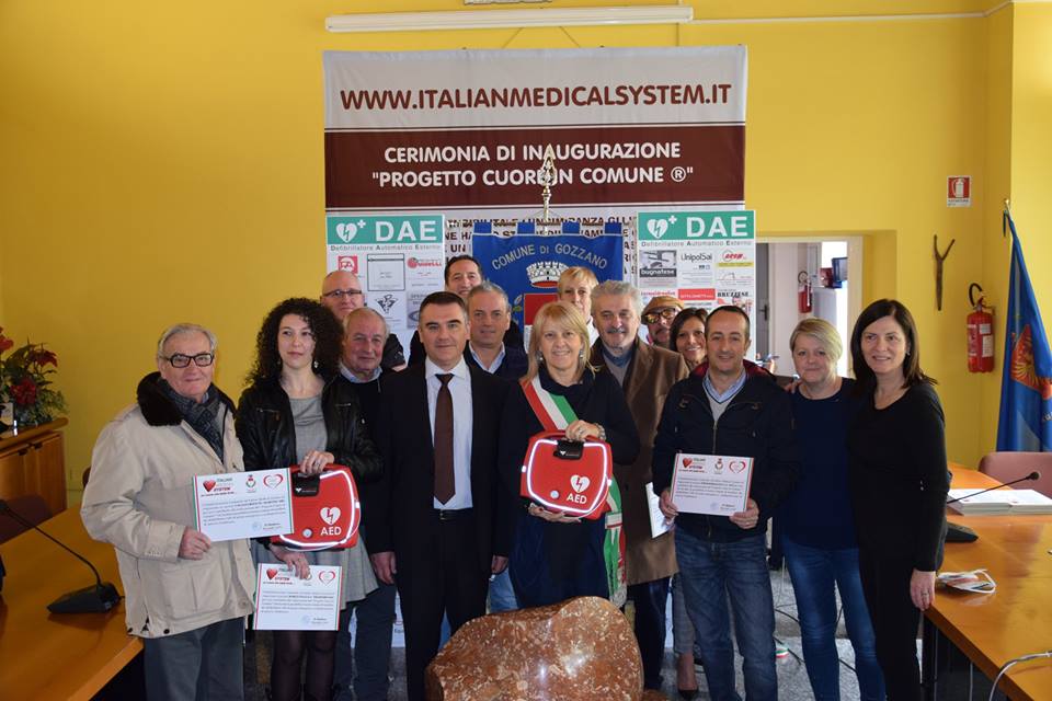 Gozzano è cardioprotetta: installati nuovi defibrillatori