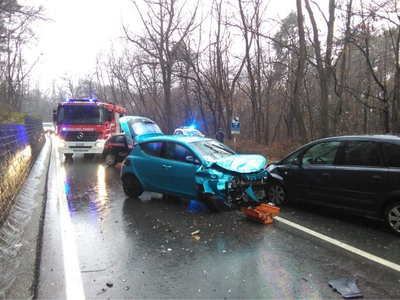 Incidente Varallo Pombia: 3 auto coinvolte