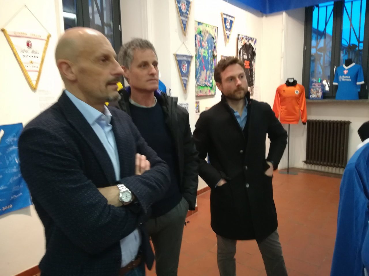 Mostra maglie azzurre con Di Carlo e “Novara for Special”