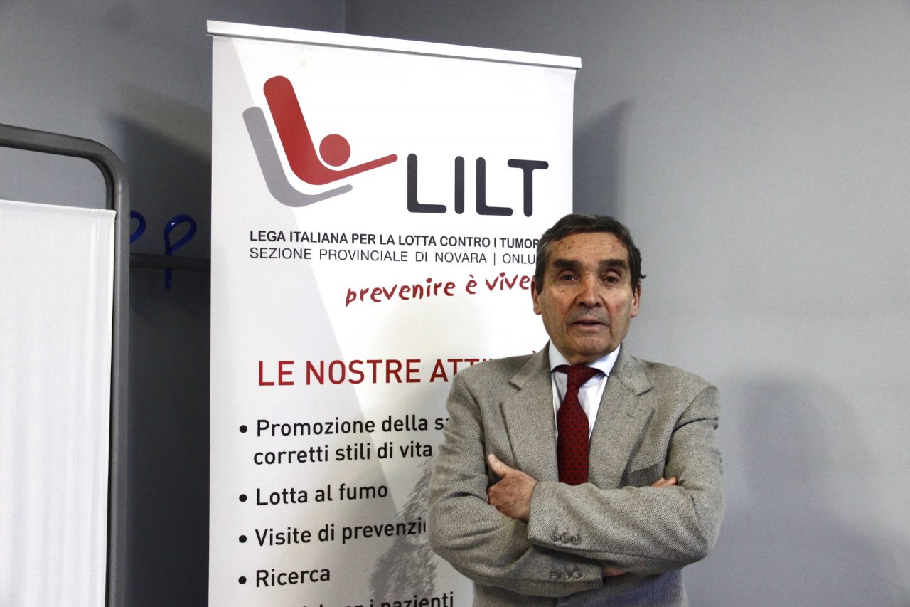 Prevenzione tumori, nuovo ambulatorio Lilt Novara con il professor Pia