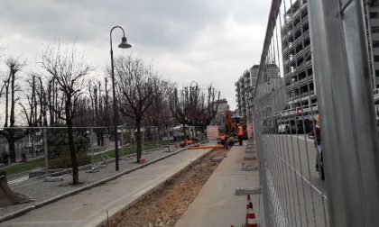 Commercianti infuriati per i lavori sul lungolago.