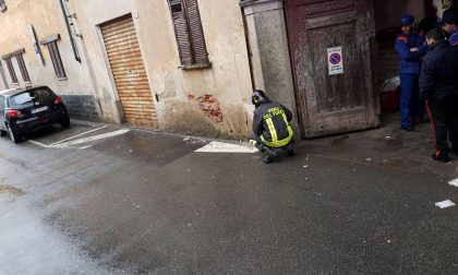 Tubo rotto: fuga di gas a Vaprio