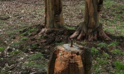 Vandali in azione nell'oasi di natura Burchvif