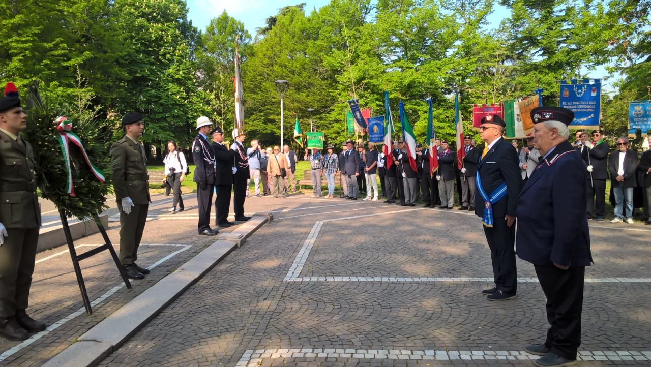 25 Aprile a Novara, stamattina la cerimonia