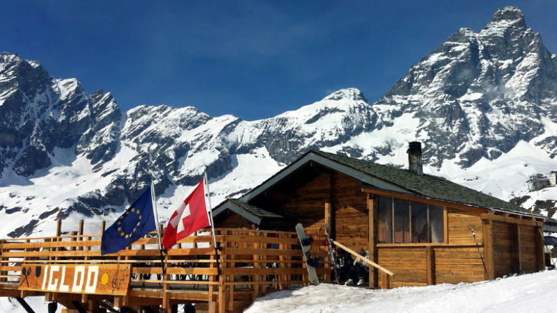 Ubriaco disperso a 2400 metri a Cervinia