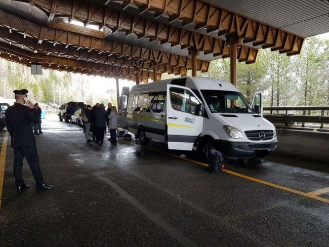 Furgone carico di tritolo fermato al traforo del Monte Bianco