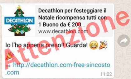 Falsi buoni Decathlon e Zara