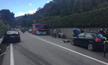 Frontale a Meina feriti due bambini nell'incidente
