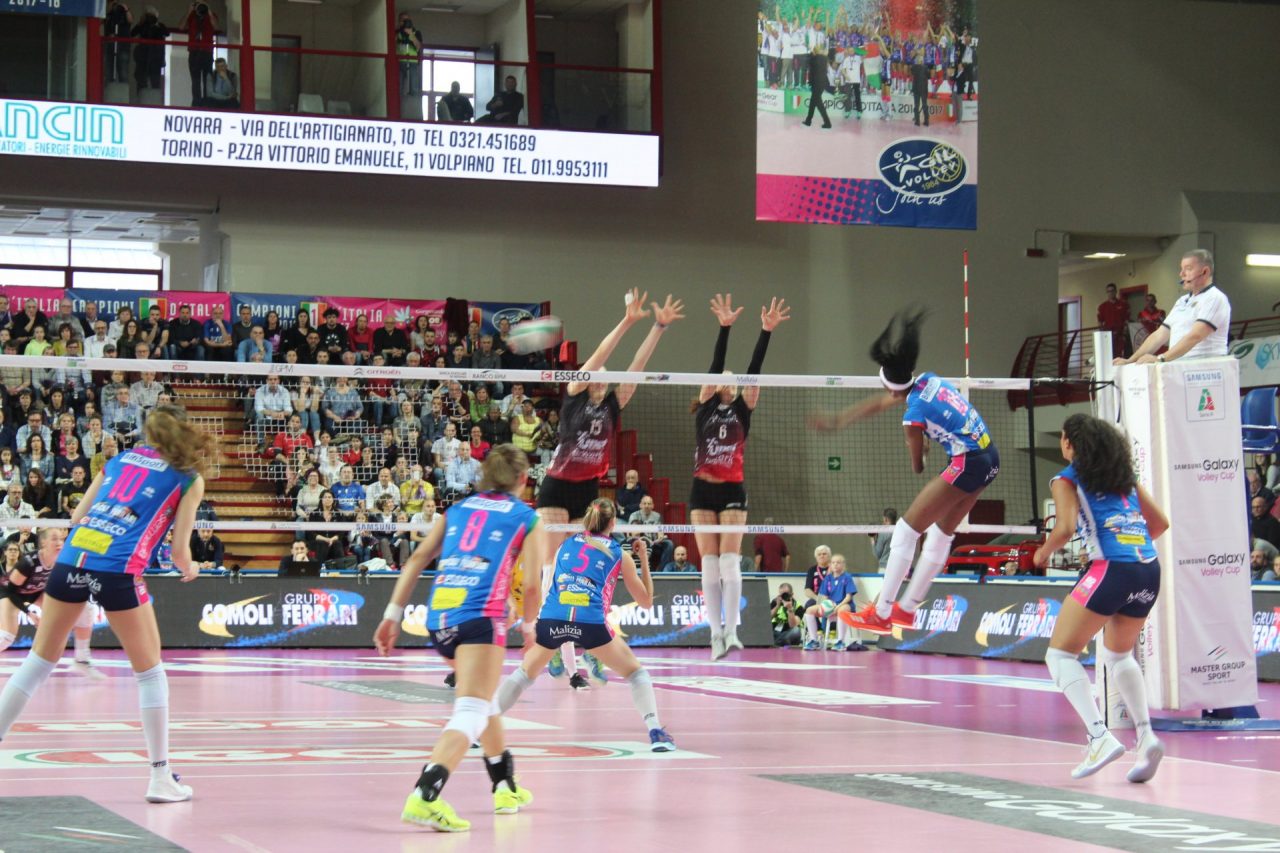 Semifinale scudetto, Igor Volley Novara batte Busto