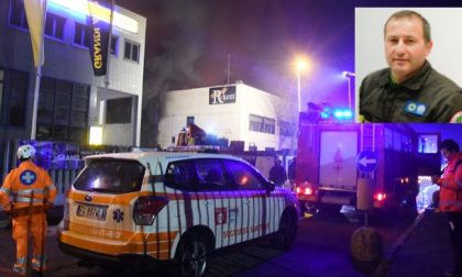 Vigile del fuoco muore nel crollo del capannone in fiamme a San Donato