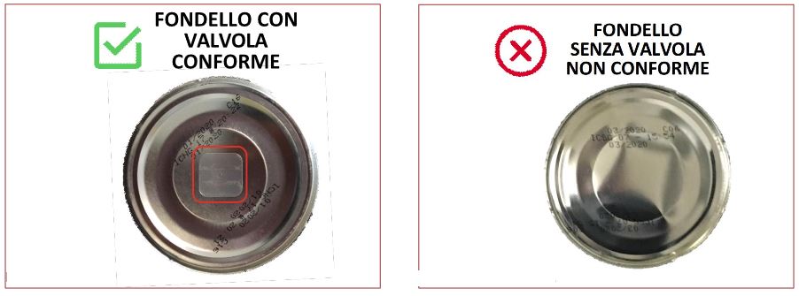 Il ministero richiama un lotto di barattoli di caffè Illy